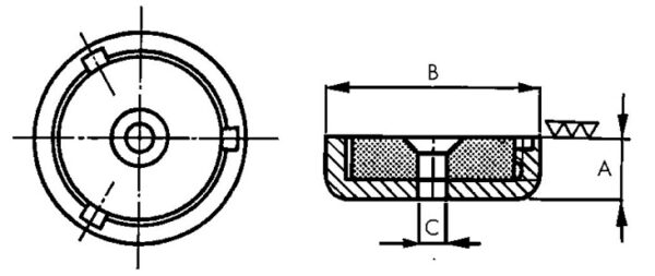 POT ALNICO PIATTI ECLIPSE - immagine 3