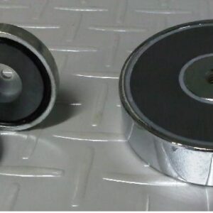 POT FERRITE PIATTI CON FORO PASSANTE
