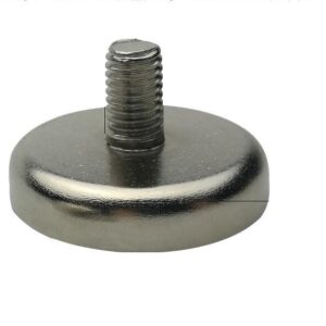 POT FERRITE CON PERNO FILETTATO